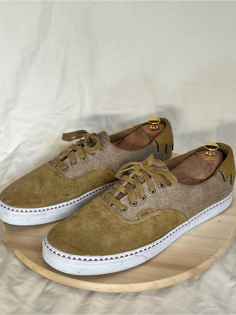 VANS Era 59 Native DX UltraCush Men’s Tan Suede/Canvas US 15 - Picture 2 of 8